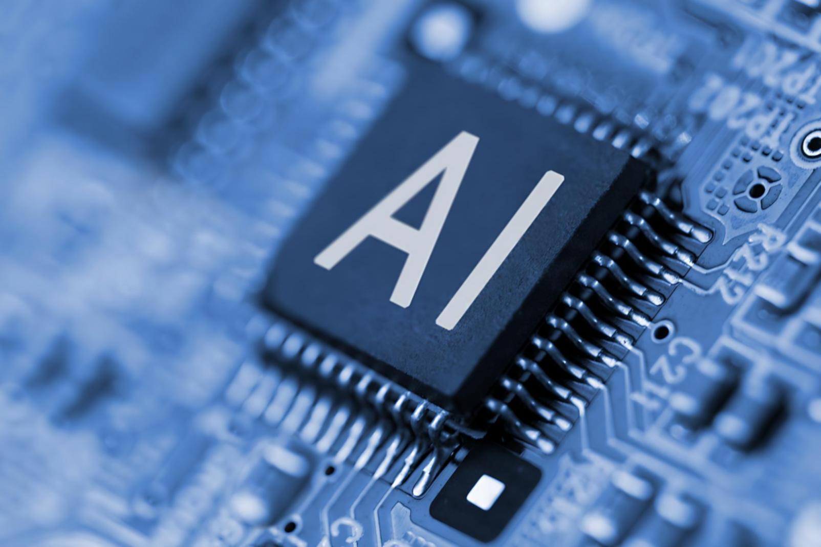 Detailed AI conversation flow diagram on screen